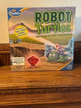 Think Fun Robot Turtles STEM Toy - Coding Board Game for Preschoolers